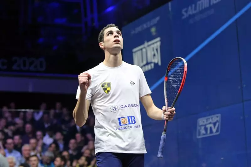 أسطورة الإسكواش علي فرج